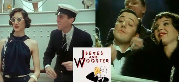 Из сериала Дживс и Вустер, пародия на 1920-е года