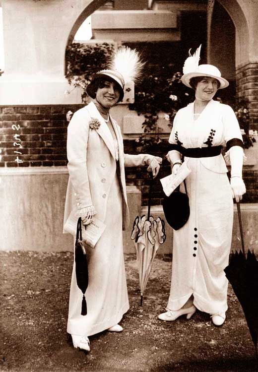 Модный туалет 1913 года