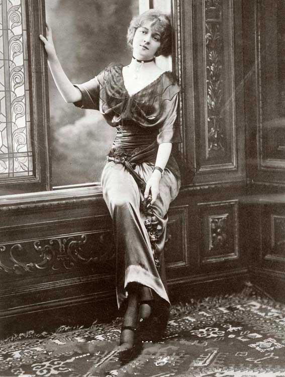 Вечернее платье, Париж 1913 год