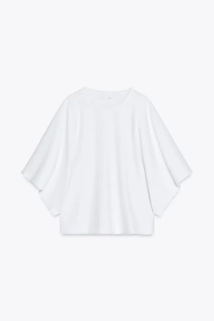 Белая футболка Zara