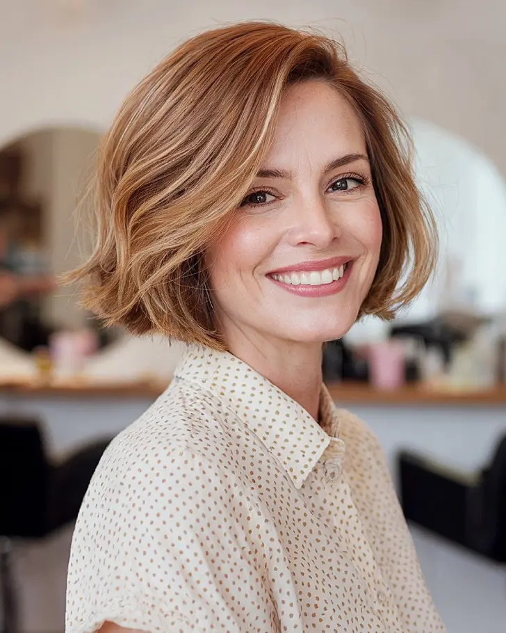 Кокетливый асимметричный боб