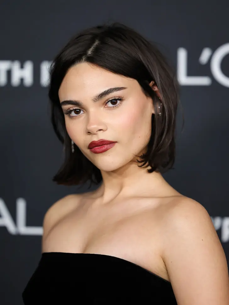 Многослойная стрижка каре с тонкими волосами