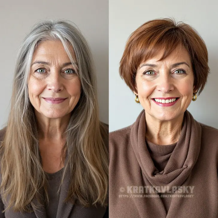 Стрижка пикси боб омолаживающая лицо с косой тонкой челкой